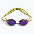 Occhiali da nuoto Arena Python Mirror viola/plum/artic lime 2