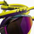 Occhiali da nuoto Arena Python Mirror viola/plum/artic lime 6