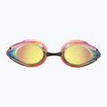 Occhiali da nuoto Arena Tracks Mirror rame/plum/corallo brillante 4