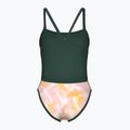 Costume da bagno intero donna arena Ao Rev Challenge Back multicolore/salvia scuro 2