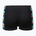 Pantaloncini da bagno da bambino arena Racing Stripe nero/nero multi 2