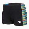 Pantaloncini da bagno da bambino arena Racing Stripe nero/nero multi 3