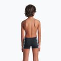 Pantaloncini da bagno da bambino arena Racing Stripe nero/nero multi 6