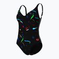 Costume intero donna arena Abyss U Back multi nero/nero 4