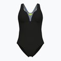 Costume intero donna arena Control Pro Solid nero/spuma marina