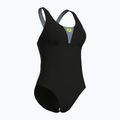 Costume intero donna arena Control Pro Solid nero/spuma marina 3