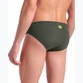 Slip da bagno arena Poseidonia da uomo salvia scura/bianco scuro 8