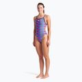 Costume da bagno intero donna arena Racing Stripe Xcriss Cross navy multi/navy 6