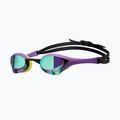 Occhiali da nuoto Arena Cobra Ultra Swipe Mirror smeraldo/plum/cyber lime