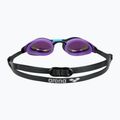 Occhiali da nuoto Arena Cobra Swipe Mirror smeraldo/prugna/nero 4