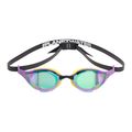 Arena Cobra Edge Occhiali da nuoto a specchio smeraldo/plum/cyber lime 2