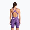 Costume intero donna arena Powerskin ST Next LE Open Back leopardato viola 3
