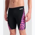 Maglia da bagno stampata arena da uomo nero/fucsia multi 7