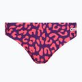 Slip da bagno stampato arena da uomo fucsia multi