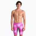 Uomo nuoto jammers arena Tie-Dye Jammer Allover Print rosa shocking multi/nero 4