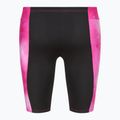 Uomo nuoto jammers arena Tie-Dye Jammer Allover Print rosa shocking multi/nero 2