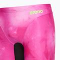 Uomo nuoto jammers arena Tie-Dye Jammer Allover Print rosa shocking multi/nero 3