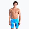Uomo nuoto jammers arena Tie-Dye Jammer Allover Print blu multi/royal 4