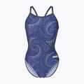 Costume da bagno intero donna arena Fireflow Lightdrop Back navy/team navy