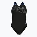 Costume intero donna arena Flowing V Back nero/navy
