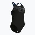 Costume intero donna arena Flowing V Back nero/navy 3