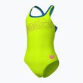 Costume intero donna arena Logo Swim Pro artic lime/blu china 4