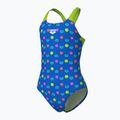 Costume intero per bambini arena Multiple Dot Swim Pro Back multi blue/artic lime 4