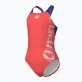 Costume intero da bambino Arena Graphic V Back calypso coral/royal 4