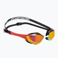 Occhialini da nuoto arena Cobra Edge Swipe Mirror gold/red
