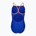 Costume da bagno intero bambino arena Light Drop Solid neon blue/team orange/team orange 2