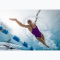 Costume da bagno intero donna Arena Team Swimsuit Challenge Solid very fuchsia/team green 10
