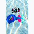 Cuffia da nuoto arena Big Logo neon blue/shocking pink/yellow star 7