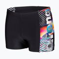 Boxer da nuoto Arena Lit Logo Swim Short black/multi 3