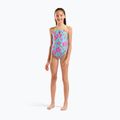 Costume da bagno intero per bambini arena Spring Lightdrop Back water multi/yellow star 6