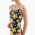 Costume da bagno intero per bambini arena Spring Lightdrop Back plum multi/water 8