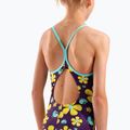 Costume da bagno intero per bambini arena Spring Lightdrop Back plum multi/water 9