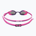 Occhialini da nuoto per bambini arena Python Mirror Jr silver/shocking pink/plum 4