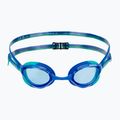 Occhialini da nuoto per bambini arena Python Jr blue/blue/peacock 2