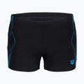 Boxer da nuoto uomo arena Graphic Swim Short black/turquoise