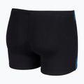 Boxer da nuoto uomo arena Graphic Swim Short black/turquoise 4