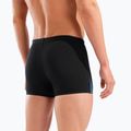 Boxer da nuoto uomo arena Graphic Swim Short black/turquoise 9