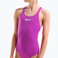 Costume da bagno intero bambino Arena Team Swim Tech Solid very fuchsia/water 8