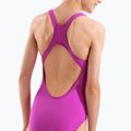 Costume da bagno intero bambino Arena Team Swim Tech Solid very fuchsia/water 9