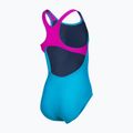 Costume da bagno intero bambino arena Kikko Swim Pro Back turquoise/very fuchsia 4