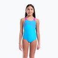 Costume da bagno intero bambino arena Kikko Swim Pro Back turquoise/very fuchsia 5