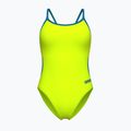 Costume da bagno intero donna Arena Lace Back Solid artic lime/blue cosmo