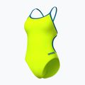 Costume da bagno intero donna Arena Lace Back Solid artic lime/blue cosmo 3