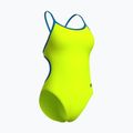 Costume da bagno intero donna Arena Lace Back Solid artic lime/blue cosmo 4