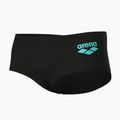 Boxer da nuoto uomo arena One Low Waist Short Big Logo black/black 3