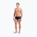 Boxer da nuoto uomo arena One Low Waist Short Big Logo black/black 6